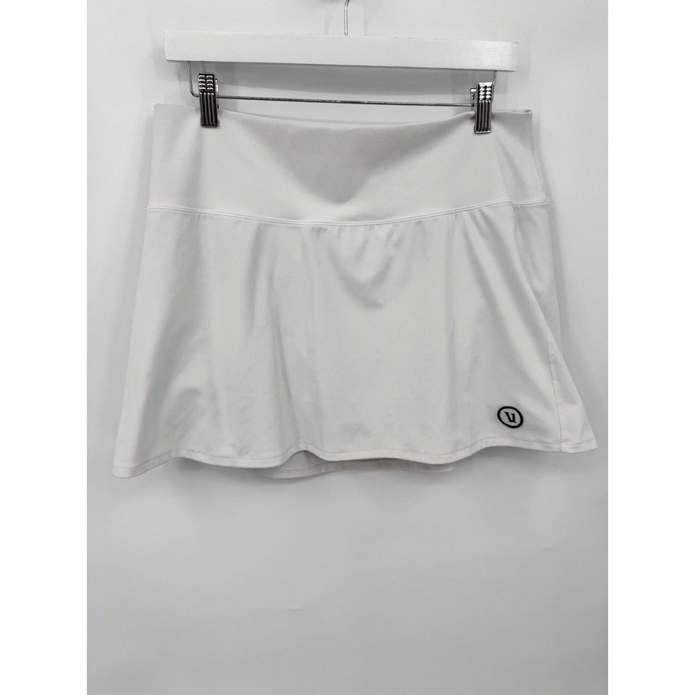 Vuori Volley Performance Skirt Women XL White Activewear Skort